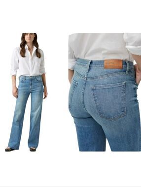 Elims The Malibu Wide Leg Jeans Blue Size 32